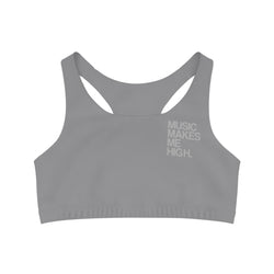 MMMH Sports Bra: Grey | Light Grey