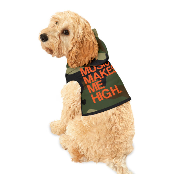 MMMH Pet Hoodie: Camo | Orange