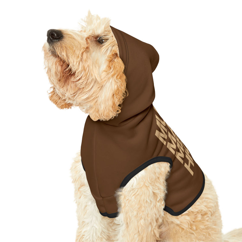 MMMH Pet Hoodie: Brown | Tan