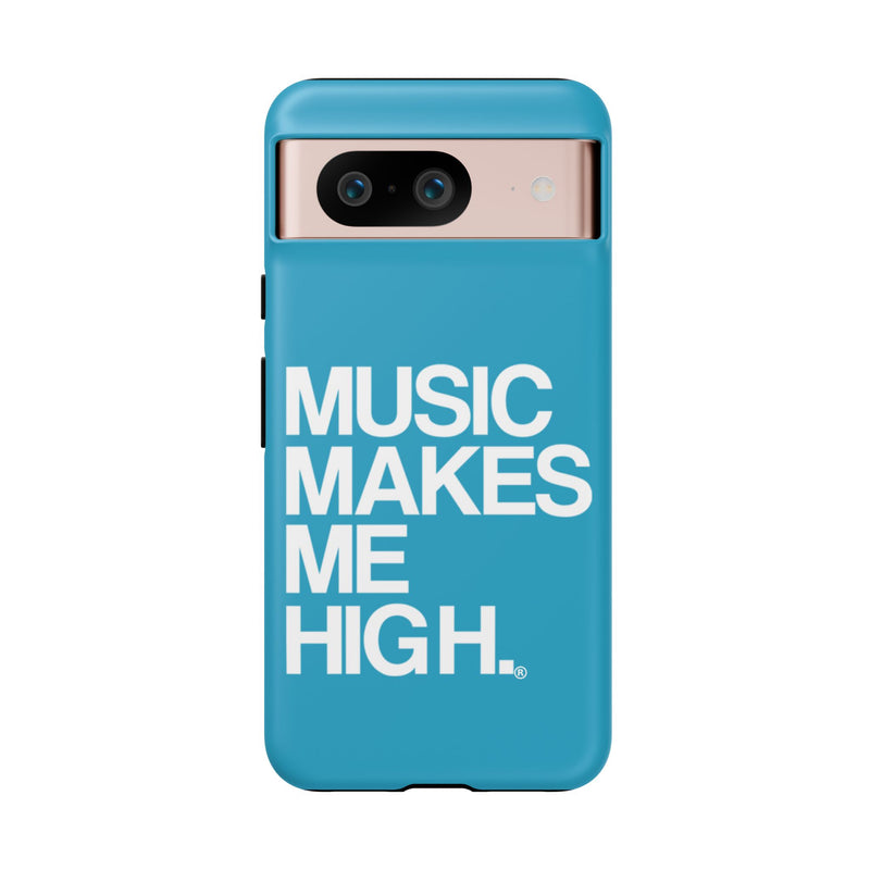 MMMH Classic Phone Case: Turquoise | White