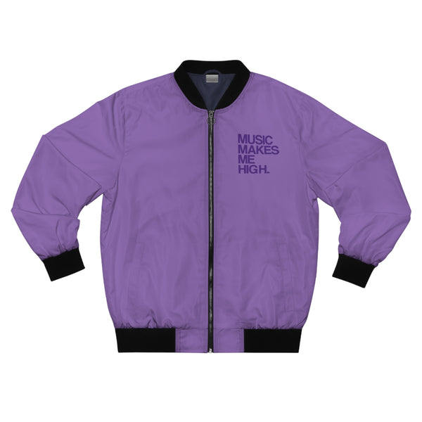 MMMH Unisex Bomber Jacket: Light Purple | Purple