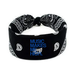 MMMH Bandana: Black | Blue