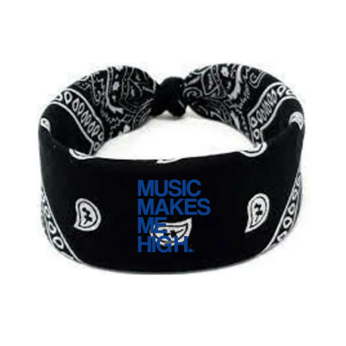 MMMH Bandana: Black | Blue