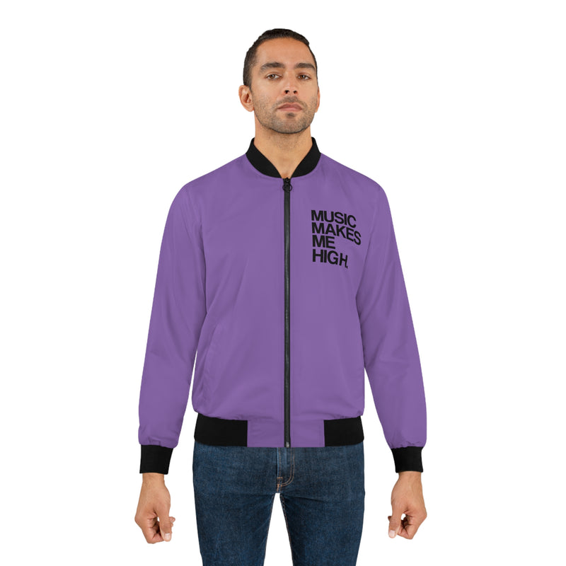 MMMH Bomber Jacket: Light Purple | Black Lettering