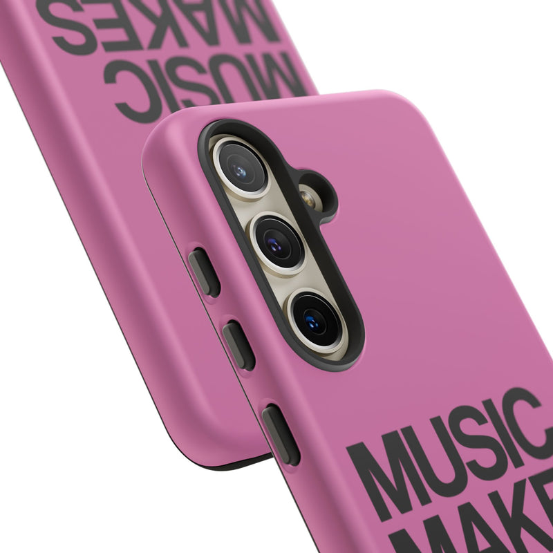 MMMH Classic Phone Case: Light Pink | Black