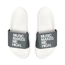 MMMH Men's Sandals: Dark Gray | White