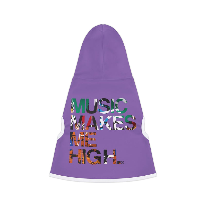 MMMH Pet Hoodie: Light Purple | Graffiti