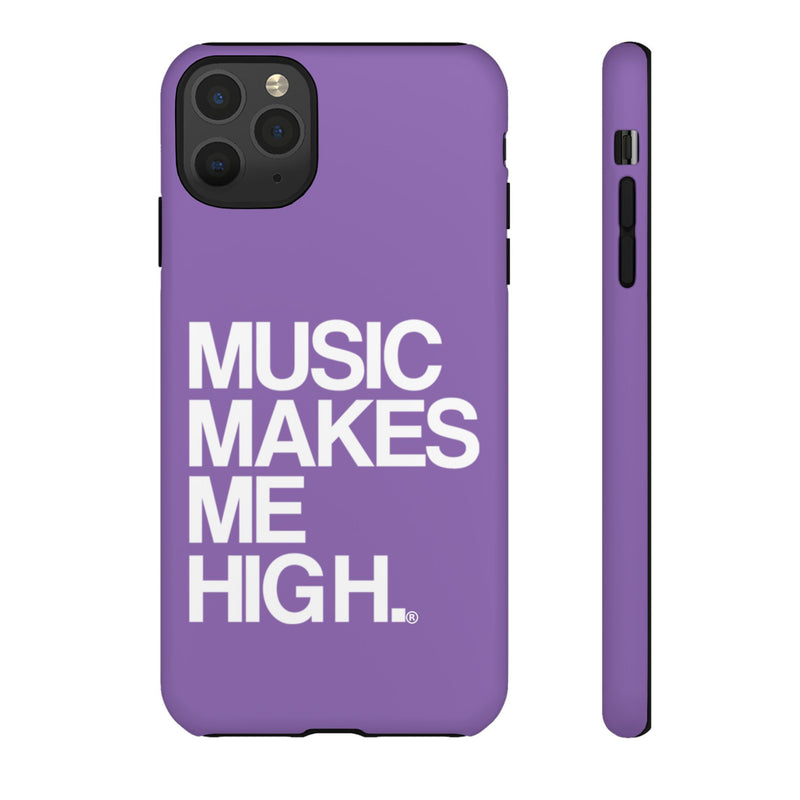 MMMH Classic Phone Case: Light Purple | White