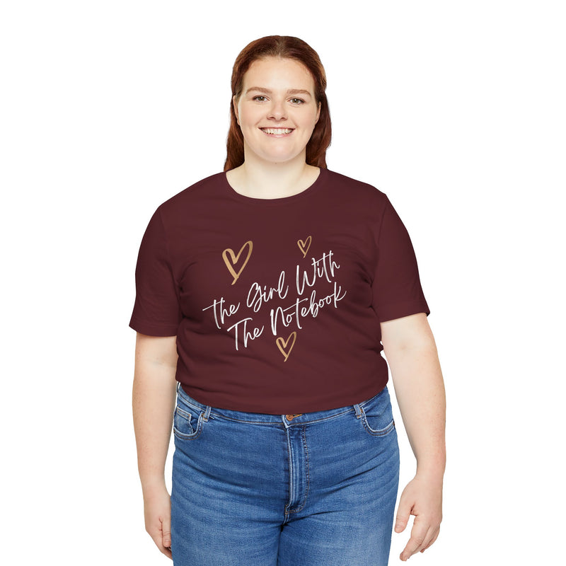TGWTN Unisex T-Shirt: Brown/White | Maroon