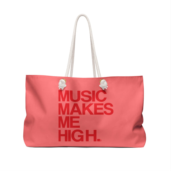 MMMH Weekender Bag (Rope Handle): Light Red | Red