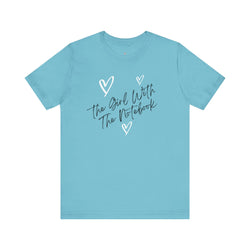 TGWTN Unisex T-Shirt: White/Black | Turquoise