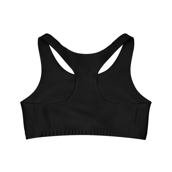 NOVL Sports Bra: Black | White