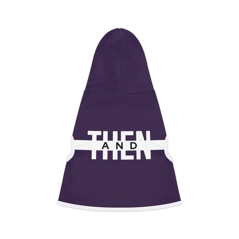 IJTT Pet Hoodie: AT Strike White | Purple