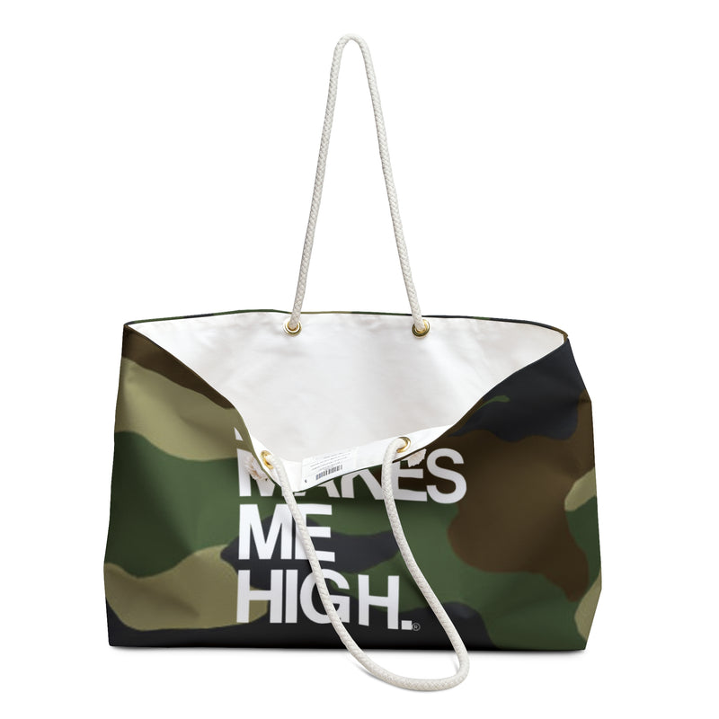 MMMH Weekender Bag (Rope Handle): Camo | White