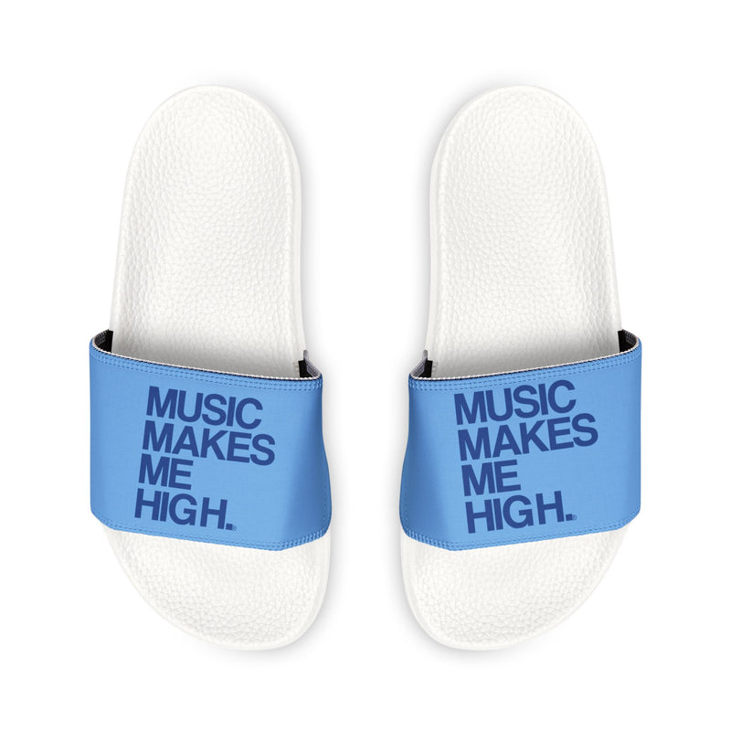 MMMH Unisex Sandals: Light Blue/White | Dark Blue