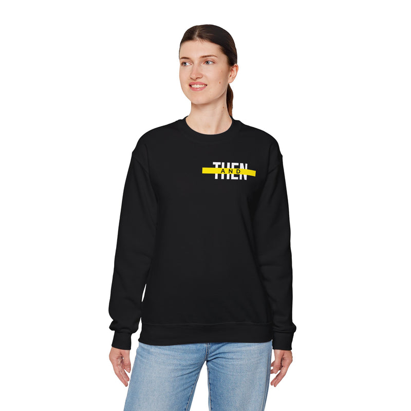 IJTT Unisex Sweatshirt: AT Strike Yellow/White | Black