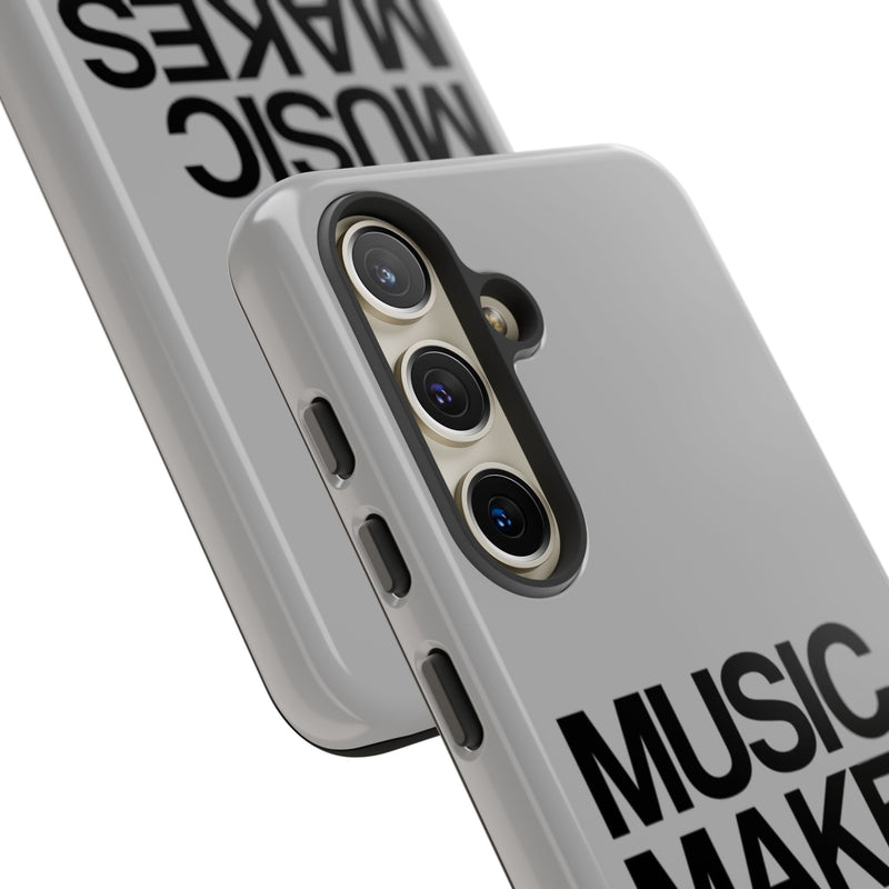 MMMH Classic Phone Case: Light Grey | Black