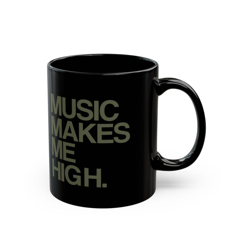 MMMH Black Mug: Military Green