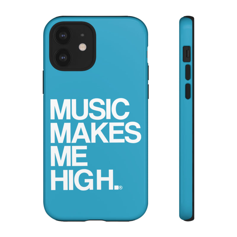 MMMH Classic Phone Case: Turquoise | White