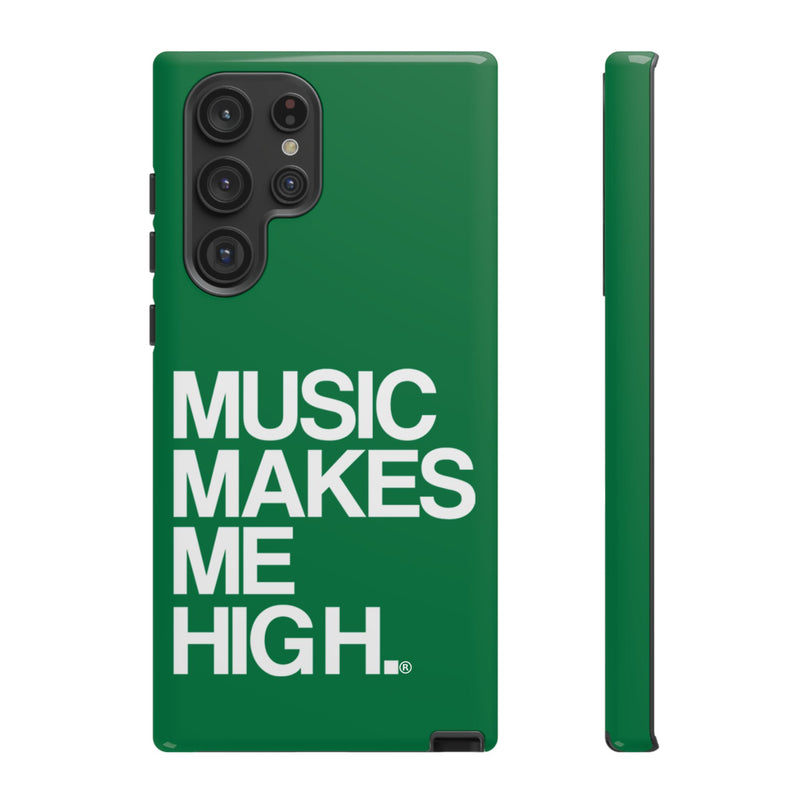 MMMH Classic Phone Case: Dark Green | White