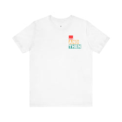 IJTT Unisex T-Shirt: AT Block Multi/White | White