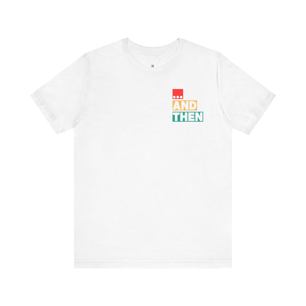 IJTT Unisex T-Shirt: AT Block Multi/White | White