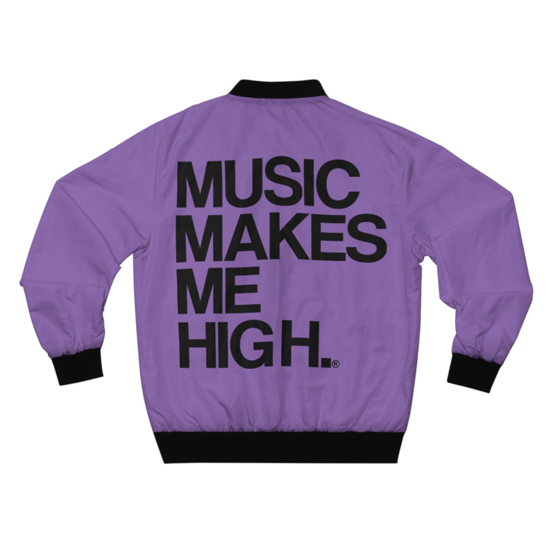 MMMH Bomber Jacket: Light Purple | Black Lettering