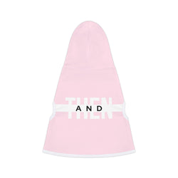 IJTT Pet Hoodie: AT Strike White | Light Pink