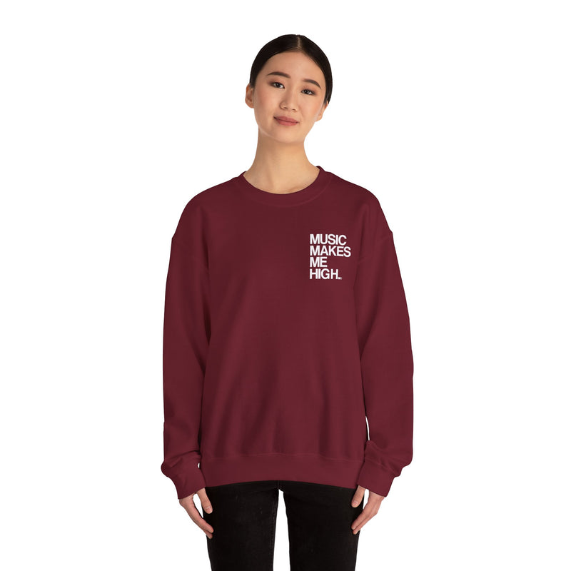 MMMH Unisex Sweatshirt: Garnet | White