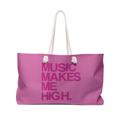 MMMH Weekender Bag (Rope Handle): Light Pink | Pink