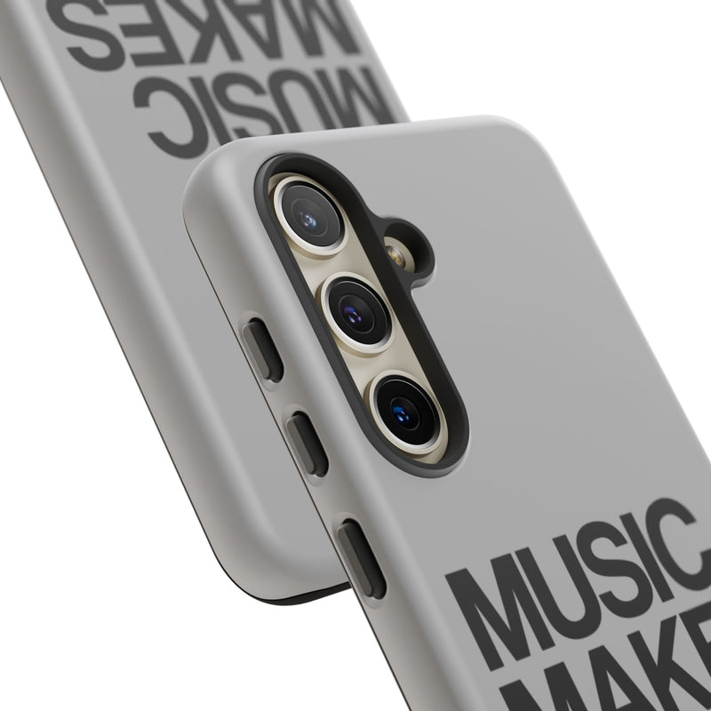 MMMH Classic Phone Case: Light Grey | Black