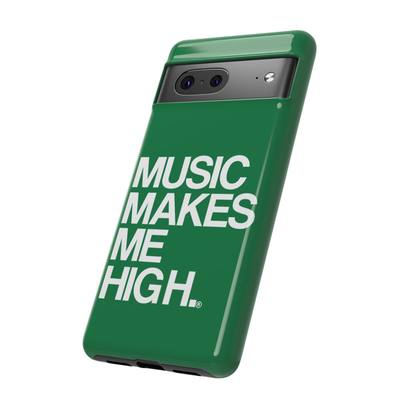 MMMH Classic Phone Case: Dark Green | White