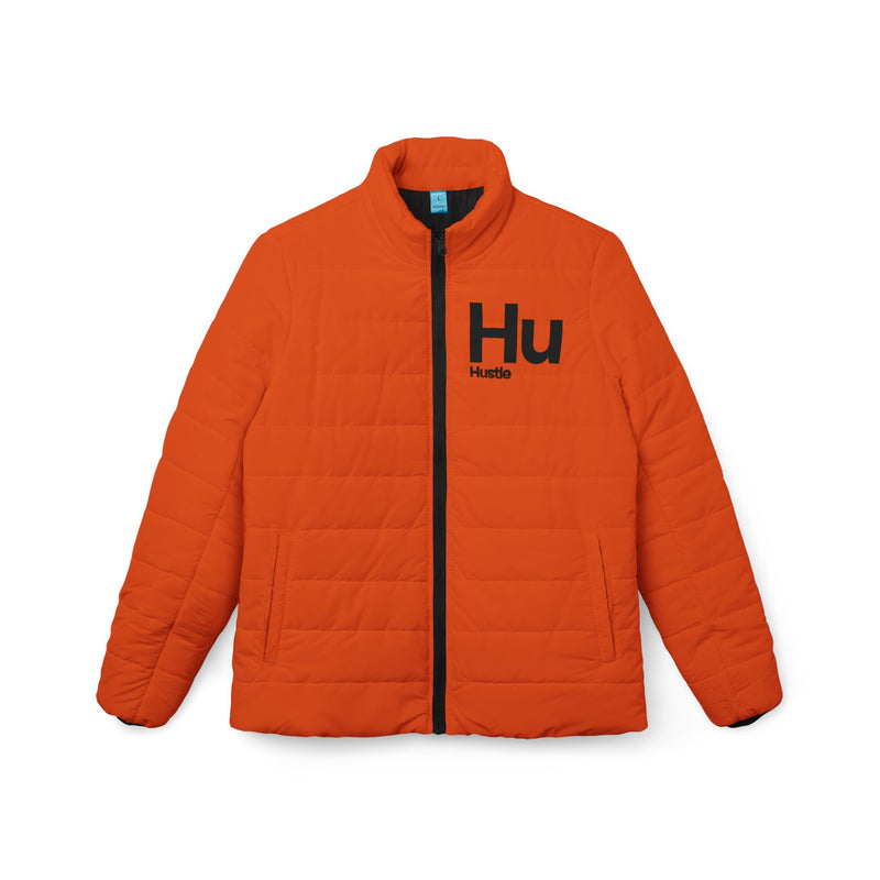 NOVL Women’s Puffer Jacket: Hustle Black | Orange