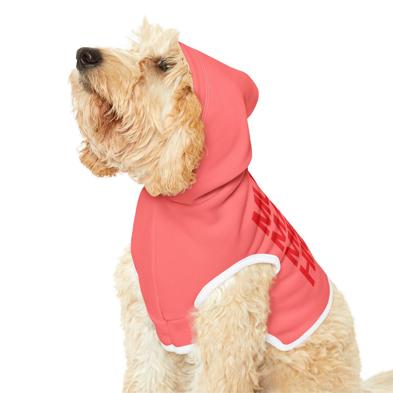 MMMH Pet Hoodie: Light Red | Red