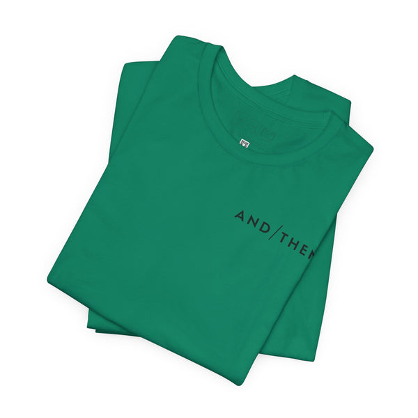 IJTT Unisex T-Shirt: AT Slash Black | Kelly Green