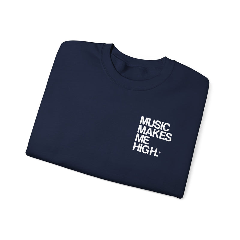 MMMH Unisex Sweatshirt: Navy | White