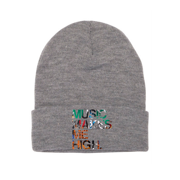 MMMH Beanie: Heather Gray | Graffiti