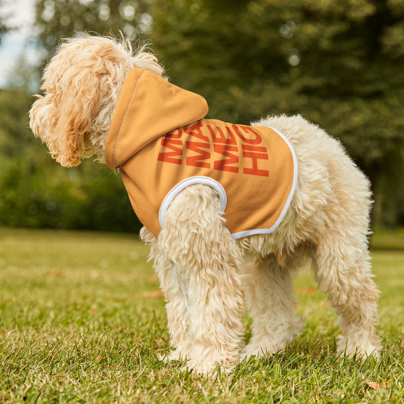 MMMH Pet Hoodie: Light Orange | Orange