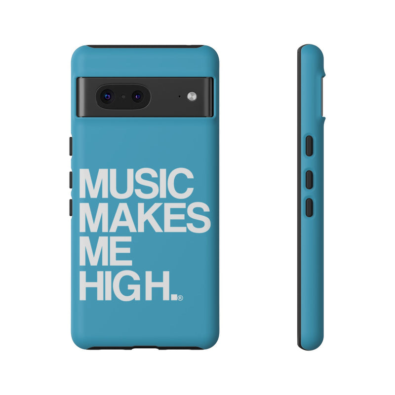 MMMH Classic Phone Case: Turquoise | White