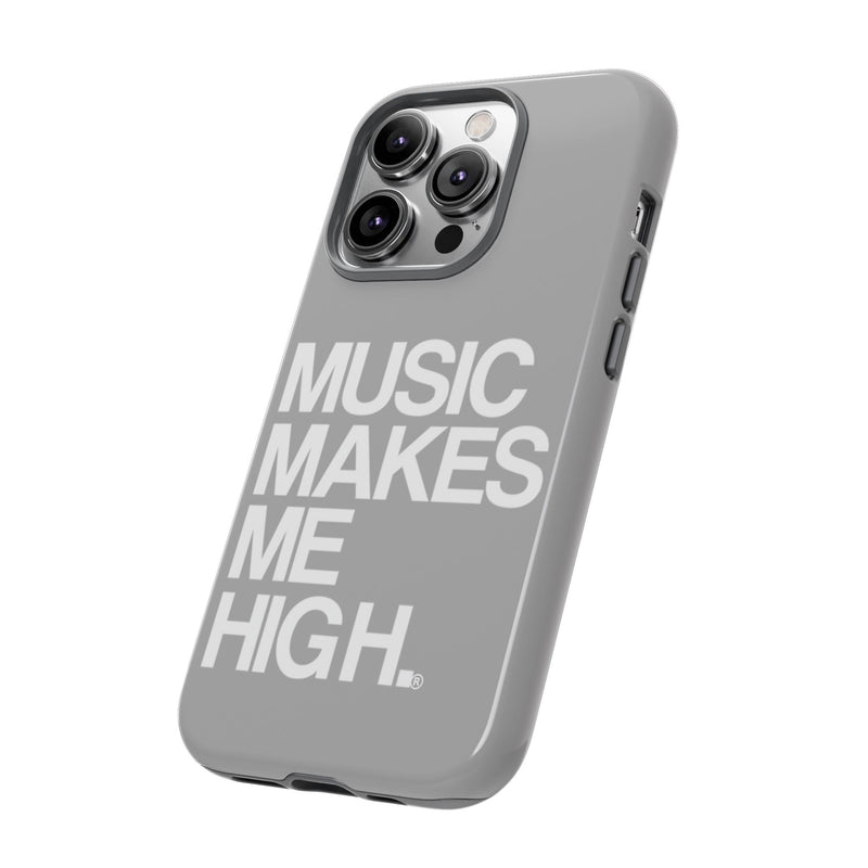 MMMH Classic Phone Case: Light Grey | White