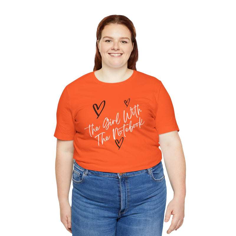 TGWTN Unisex T-Shirt: Black/White | Orange