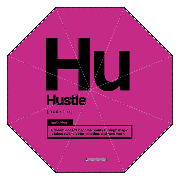 NOVL Umbrella: Hustle Black | Pink