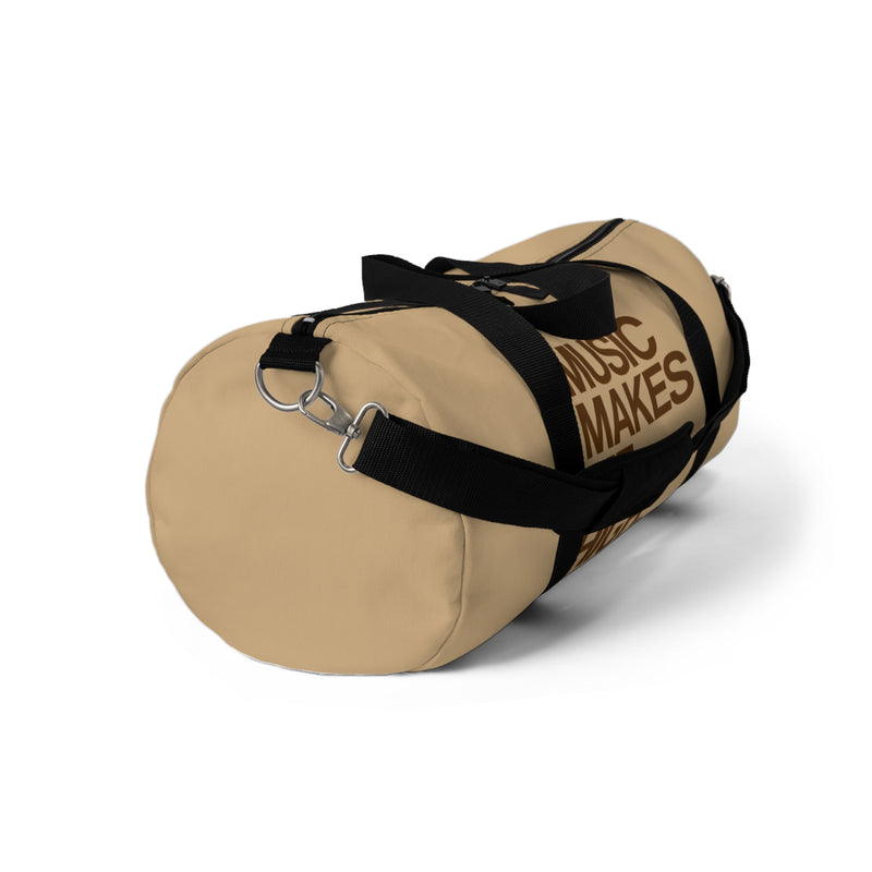 MMMH Duffel Bag: Tan | Brown