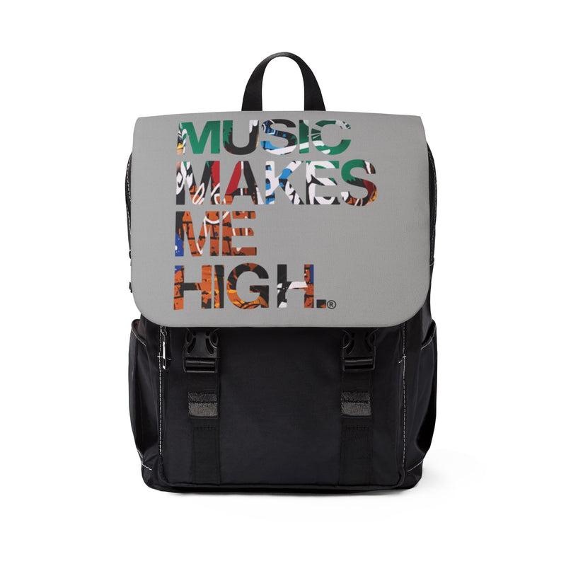 MMMH Backpack: Light Grey | Graffiti