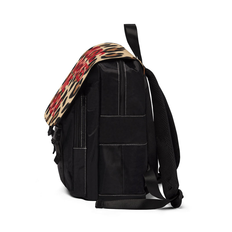 MMMH Backpack: Leopard | Red