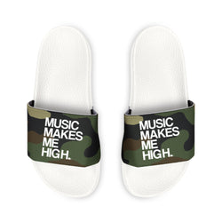 MMMH Unisex Sandals: Camo/White | White