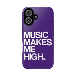 MMMH Classic Phone Case: Purple | White