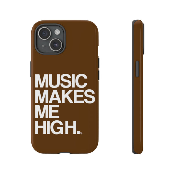 MMMH Phone Case: Brown | White