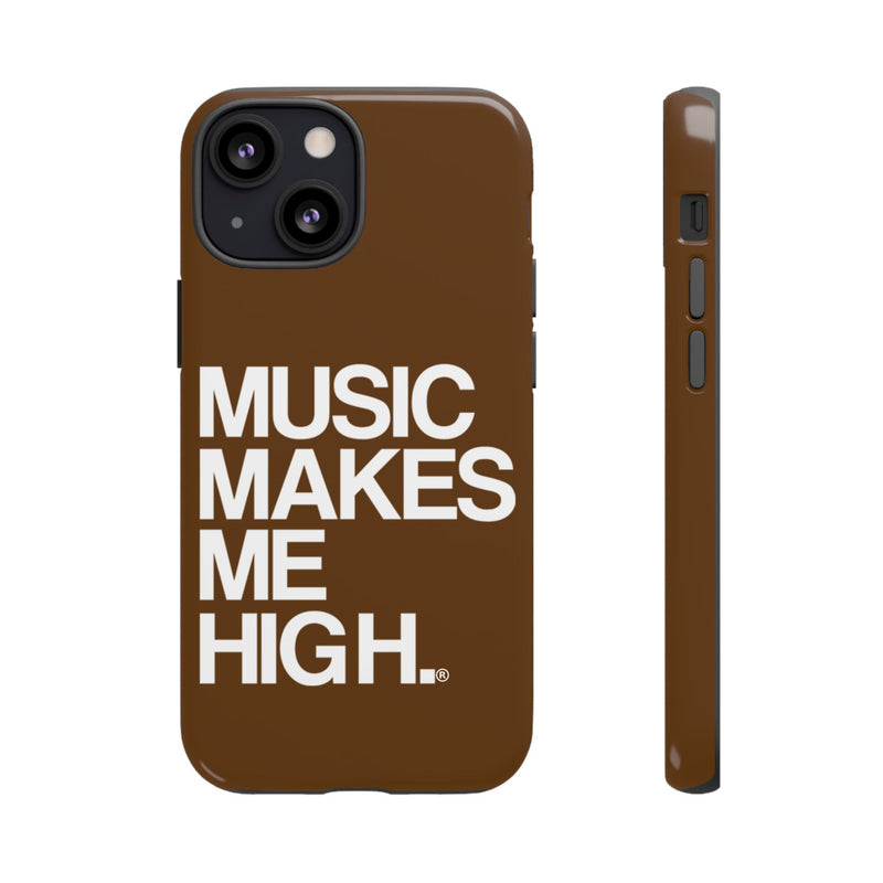 MMMH Classic Phone Case: Brown | White