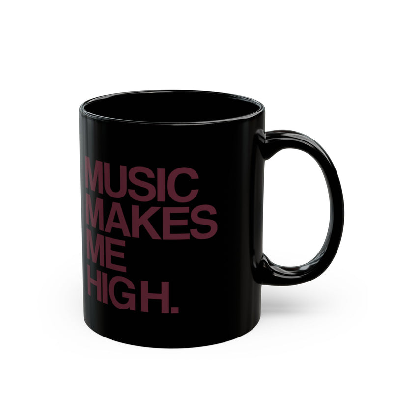 MMMH Black Mug: Maroon